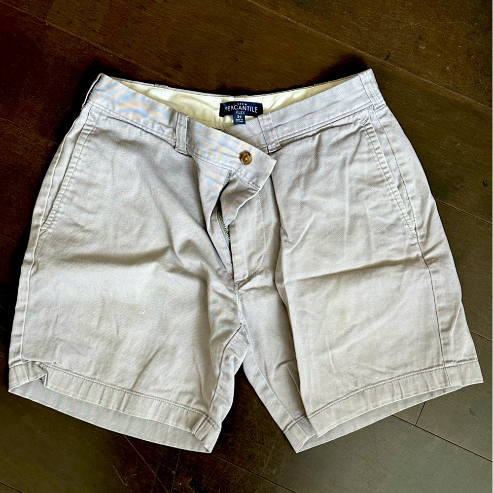 J.crew flex shorts grey